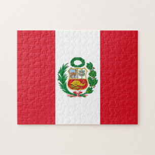 Peru Flag Jigsaw Puzzle