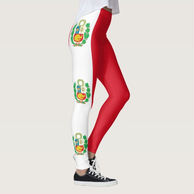 Peru Flag Leggings (Right)