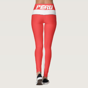 PERU  FLAG LEGGINGS HAVIC ACD