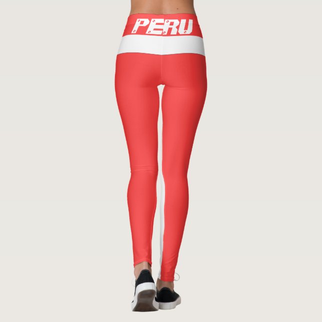 PERU  FLAG LEGGINGS HAVIC ACD (Back)