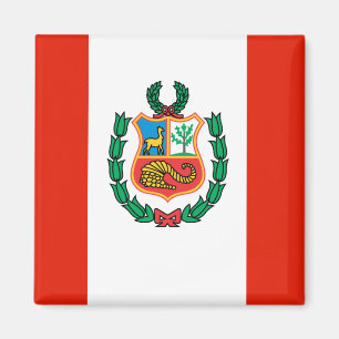 Peru Flag Magnet