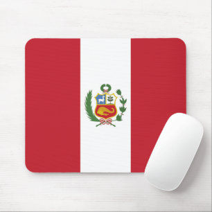 Peru flag mouse mat