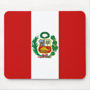 Peru Flag Mousepad