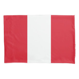 Peru Flag Pillowcase