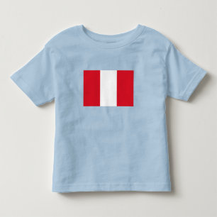 Peru Flag Toddler T-Shirt
