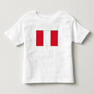 Peru Flag Toddler T-Shirt