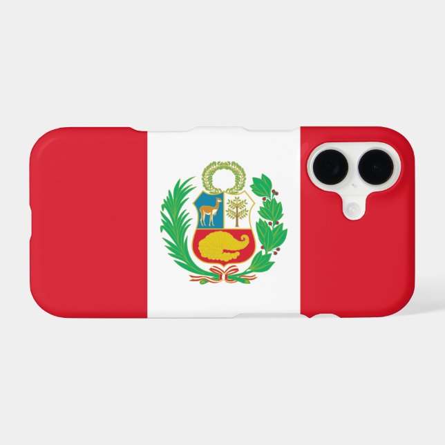 Peru iPhone Case (Back Horizontal)