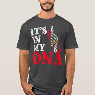 Peru Its in my DNA Peruvian flag Peruano T-Shirt
