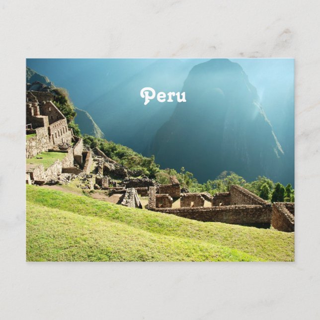 Peru Landscape Postcard (Front)