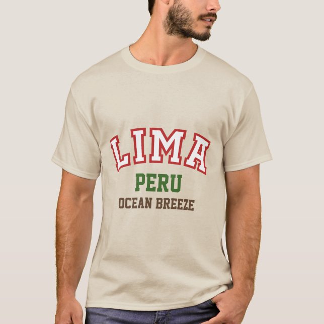 Peru Light Style T-Shirt (Front)