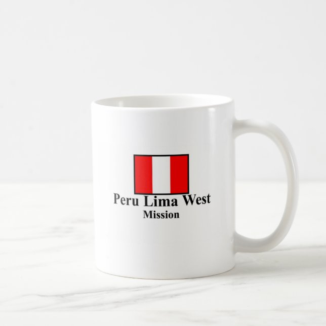 Peru Lima West LDS Mission Mug (Right)