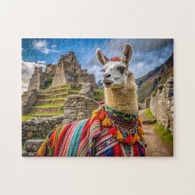 Peru Llama Jigsaw Puzzle (Horizontal)