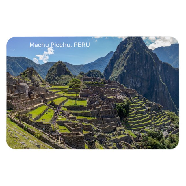 Peru Machu Picchu Magnet (Horizontal)