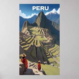 Peru Machu Picchu Poster