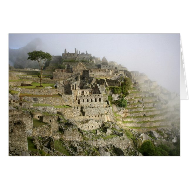 Peru, Machu Picchu. The ancient citadel of Machu (Front Horizontal)