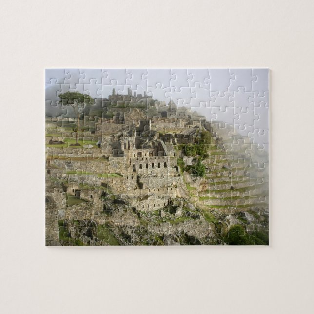 Peru, Machu Picchu. The ancient citadel of Machu Jigsaw Puzzle (Horizontal)