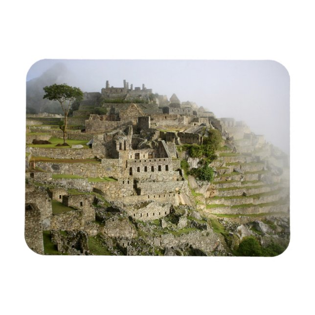 Peru, Machu Picchu. The ancient citadel of Machu Magnet (Horizontal)