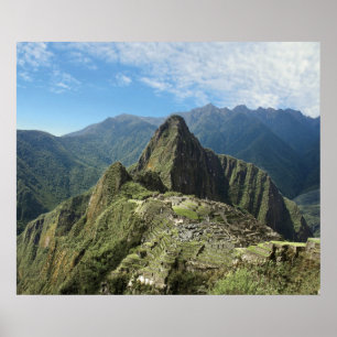 Peru, Machu Picchu, the ancient lost city of 3 Poster