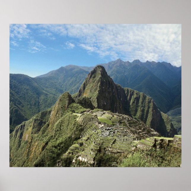 Peru, Machu Picchu, the ancient lost city of 3 Poster (Front)
