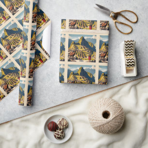 Peru Machu Picchu Wrapping Paper