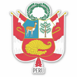 Peru National Coat Of Arms Patriotic