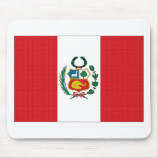 Peru National Flag Mouse Mat