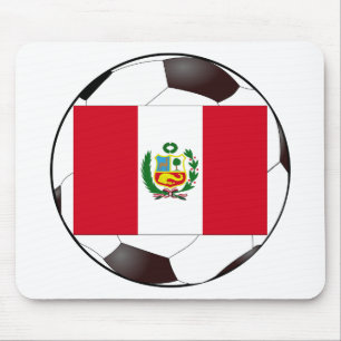 Peru National Flag Mouse Mat