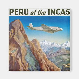 Peru of The Incas Magnet