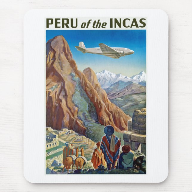 Peru of The Incas Mouse Mat (Front)