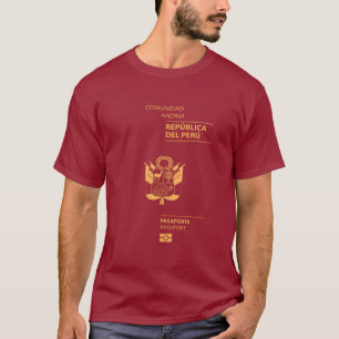 Peru passport T-Shirt