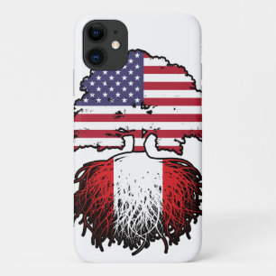 Peru Peruvian American USA Tree Roots Flag iPhone 11 Case