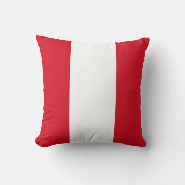 Peru (Peruvian)  Flag Cushion (Front)