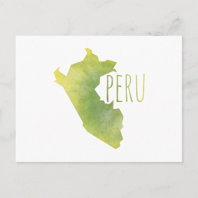 Peru Postcard (Front)