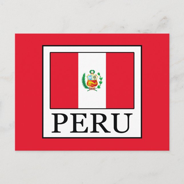 Peru Postcard (Front)