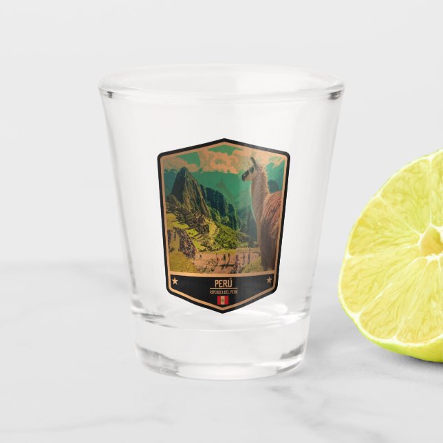 Peru Shot Glass (Front)