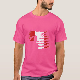 Peru Soldier Salute Veteran Patriot T-Shirt