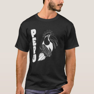 Peru toucan Columbian ancient Mexico mesoamerica p T-Shirt