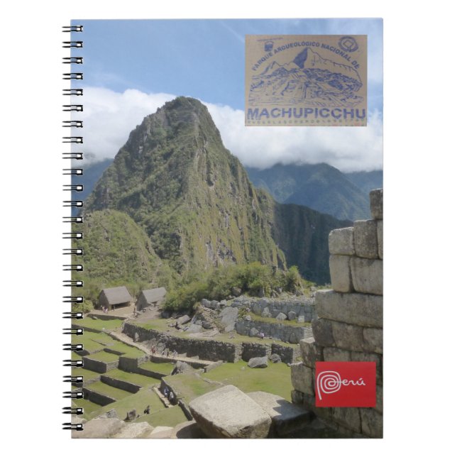 Peru Travel Destination Notebook (Front)