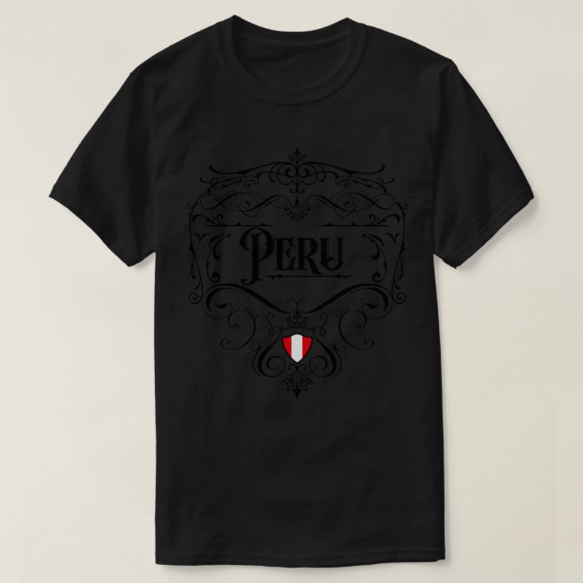 Peru Vintage design T-Shirt (Design Front)