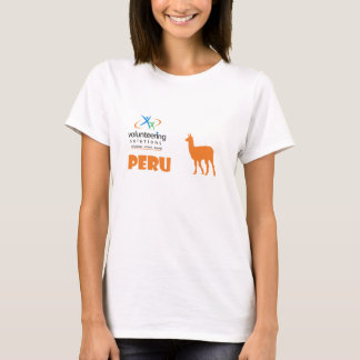 Peru Volunteer T-shirt - Volunteering Solutions