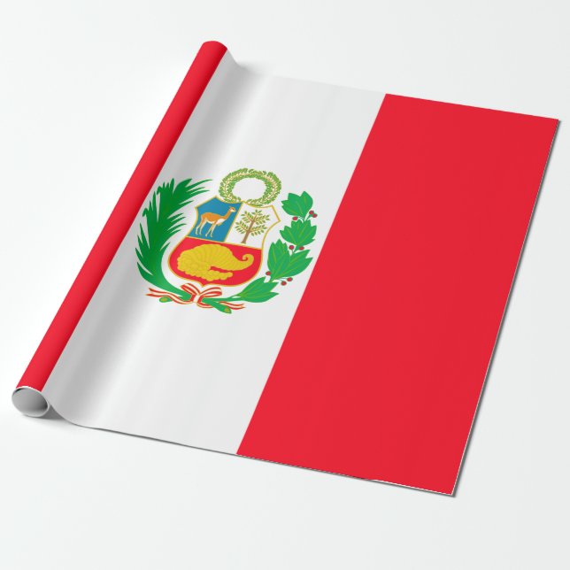 Peru Wrapping Paper (Unrolled)