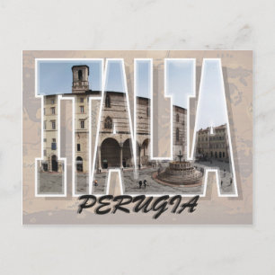 Perugia, Italy Postcard