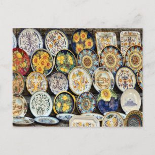 Perugia Pottery Postcard