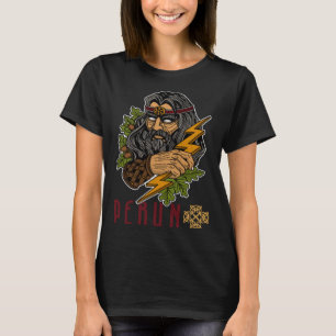 Perun Slavic myths pagan lord stormy armament T-Shirt