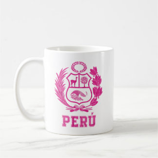 Peru's National Shield Pride  Coffee Mug