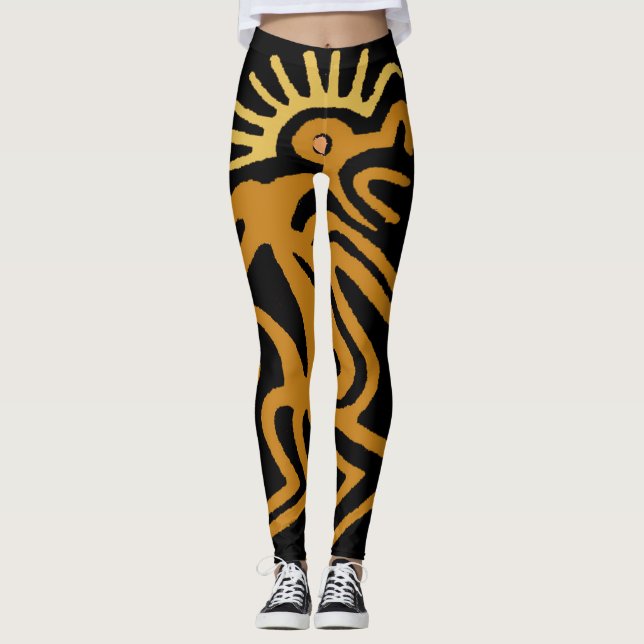 Peruvian Casual Leggings (Front)
