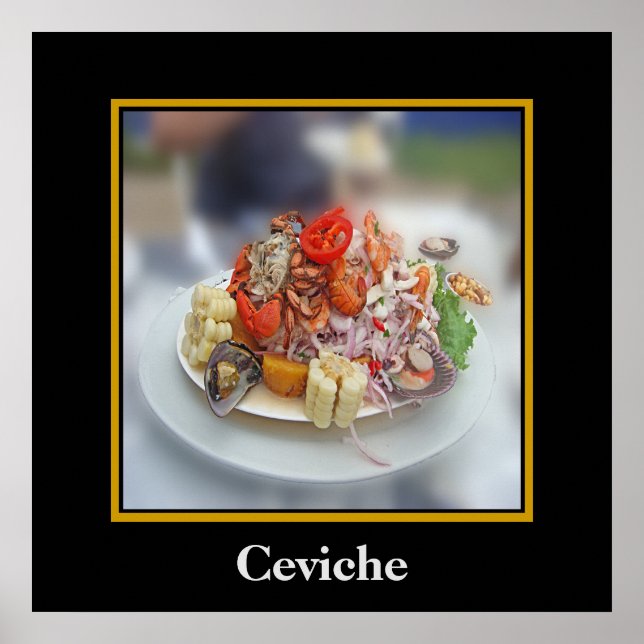 Peruvian Ceviche Poster (Front)