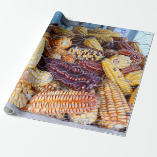 Peruvian Corn Varieties Wrapping Paper