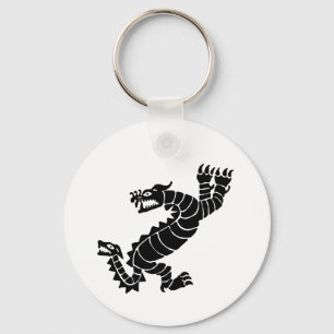 Peruvian Dragon Key Ring