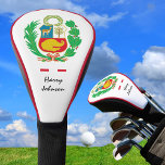 Peruvian Flag & Peru Monogrammed Golf Clubs Covers<br><div class="desc">GOLF Head Covers: Peru & Peruvian Flag monogrammed name,  golf games - love my country,  travel,  holiday,  golfing patriots / sport fans</div>